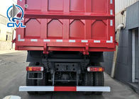 40T LHD 6X4 SINOTRUK HOWO Tipper Dump Truck Euro 2 336HP Mesin HYVA Mengangkat Depan