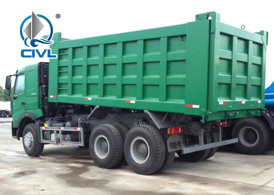 A7 6x4 Heavy Duty Dump Truck Total Kapasitas 25000kg Tipe Mesin Standar Euro 2
